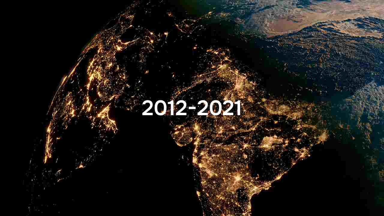 Visible Infrared Imaging Radiometer Suite (VIIRS) Night Lights Data (2012-2021)